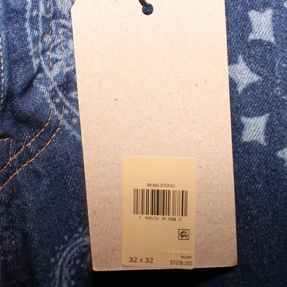 NWT Levis X Snoop Dogg Unreleased Hemp Denim Jeans Size 32 X 32 - Picture 10 of 10